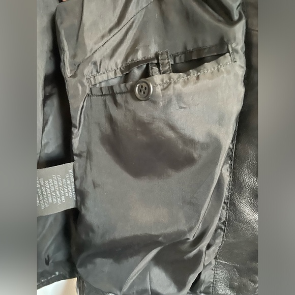 Studded Genuine Leather Motorcycle jacket - Picture 7 of 7